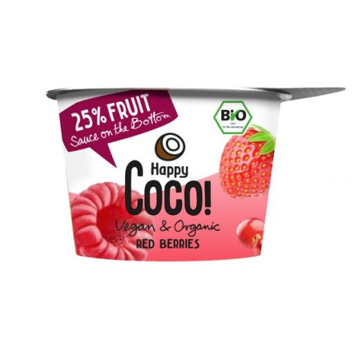 Happy Coco 25%  Red Berries vegan