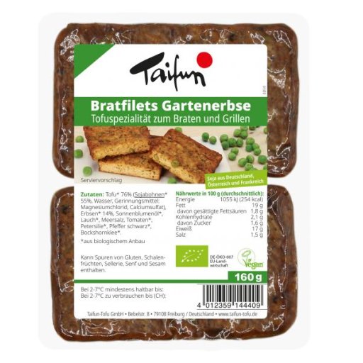 Bratfilets Gartenerbse 2St