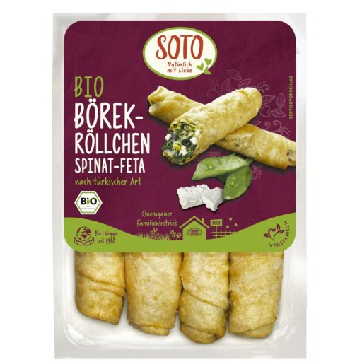 Börek-Röllchen Spinat-Feta 4St