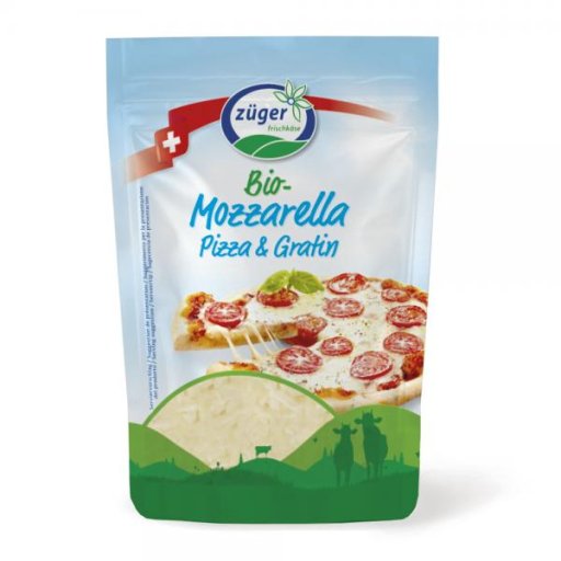 Mozzarella gerieben 40% - Beutel