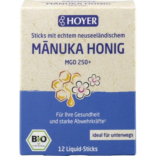 Manukahonig MGO 250+ Liquid-Sticks