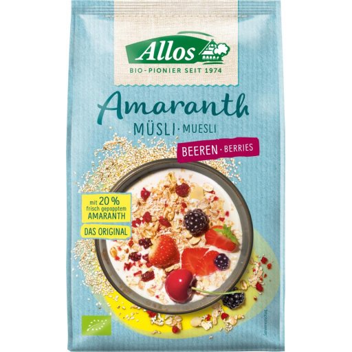 Amaranth Beeren Müsli