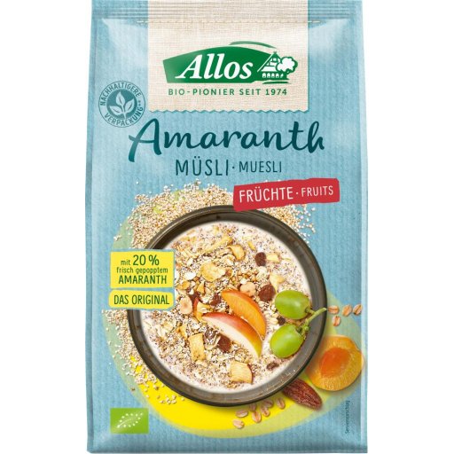 Amaranth Früchte Müsli