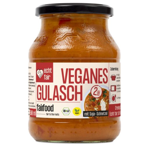 Gulasch vegan FairTrade