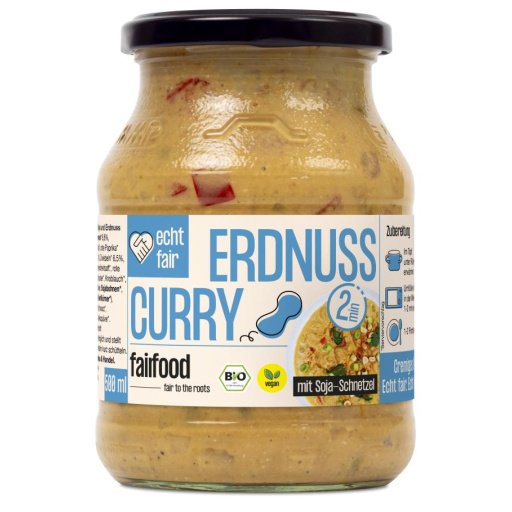 Erdnuss Curry vegan FairTrade