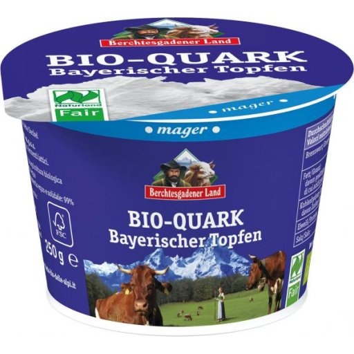 Quark Bayerischer Topfen Magerstufe 0,2%