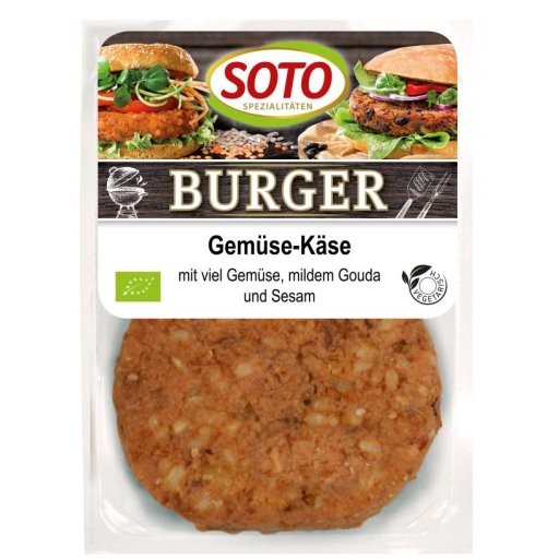 Gemüse-Käse-Burger 2St